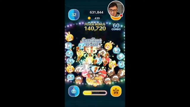 Line Disney Tsum Tsum - Scrump Gameplay Skill 6 смотреть онлайн