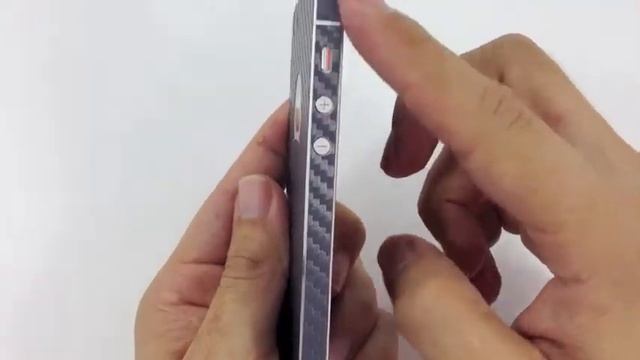 iPhone 5S / 5 iCoverSkin Silver Carbon Fiber Skin Review смотреть онлайн