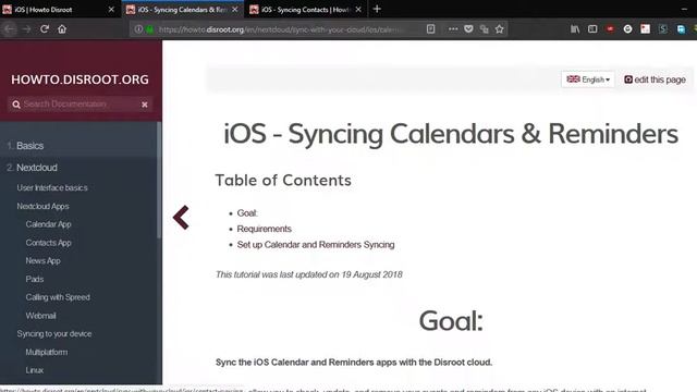 Sync Nextcloud and disroot Calendar,Tasks,Notes,Contacts On Iphone IOS devices смотреть онлайн