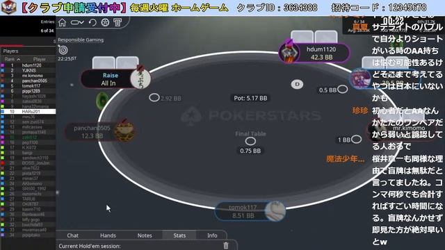 ざきぽ杯 Live配信　トーナメント後にはヘッズアップ смотреть онлайн