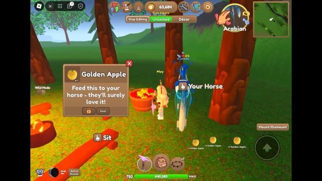 Can you get golden apple horses from the golden apple basket that you can buy? Wild horse islands смотреть онлайн