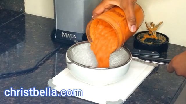Carrot and apple juice with a blender/carrot juice recipe without a juicer | CHRIST BELLA смотреть онлайн