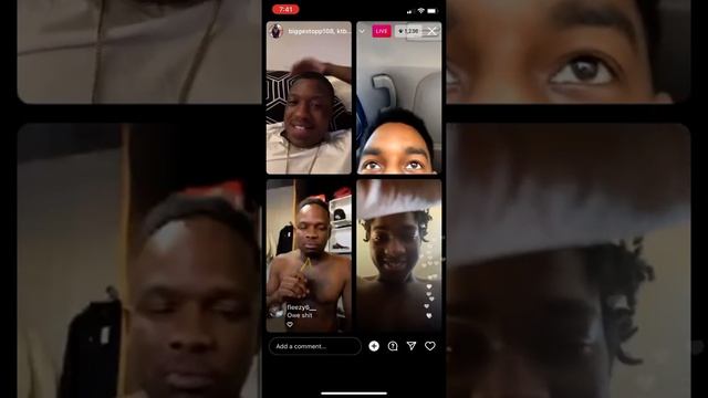 Crip Mac gets clapped at on ig live by gbo gaston!!!!!! смотреть онлайн