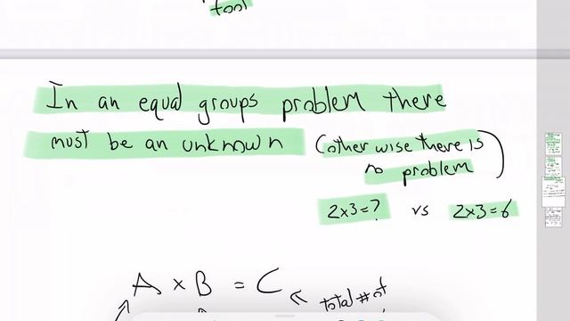Writing and classifying multiplicative problem types con’t смотреть онлайн