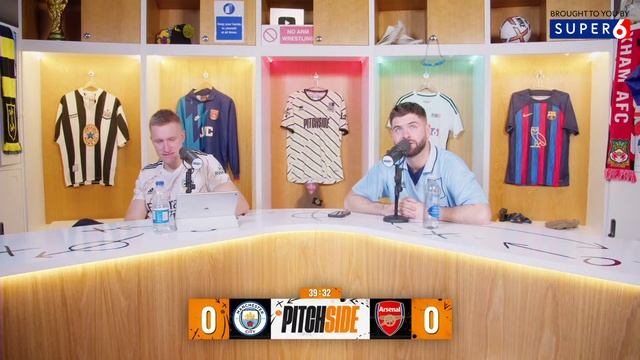 MAN CITY vs ARSENAL | Pitch Side LIVE! смотреть онлайн