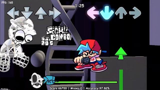 FNF Vs. Dave and Bambi: Golden Apple Edition v1.2 - Ticking (FC) смотреть онлайн