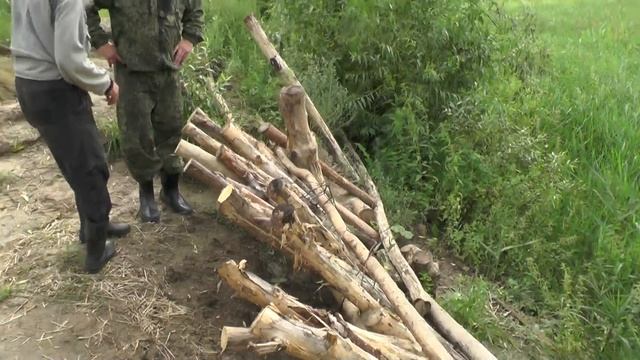 Осмотр лагерного пруда. 01. 08. 2016. Пос.Потеряевка. смотреть онлайн