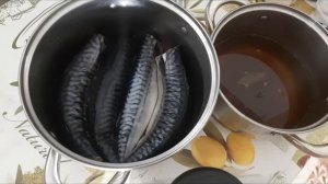 Скумбрия маринованная. Вкуснейший рецепт!