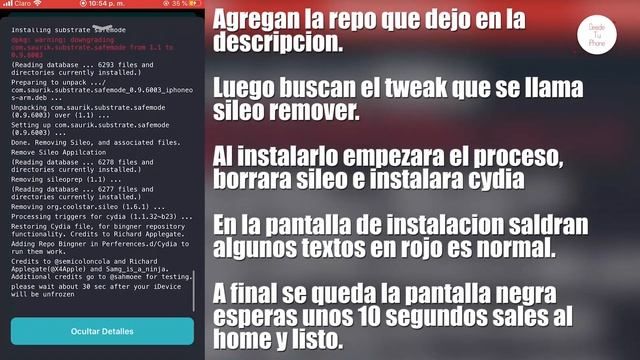 Como borrar sileo y recuperar cydia | @DesdeTuiPhone смотреть онлайн