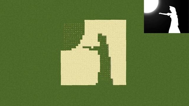MINECRAFT BadApple but played from Falling Sand (Version 2) смотреть онлайн