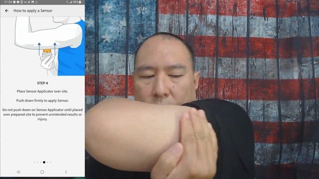 Continuous Glucose Monitor (CGM): Freestyle Libre 3 Application