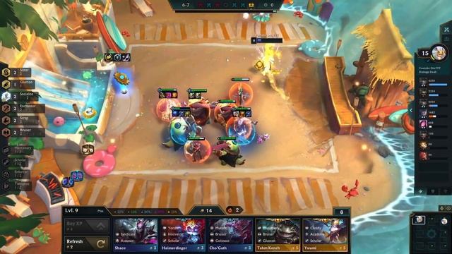 S6 3 Star Tahm Kench One Vs All - TFT Set 6
