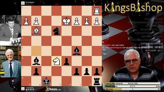 Today's Grandmaster 5 10 1928 Lothar Schmid part 3 смотреть онлайн
