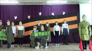 Песня «Эх, путь дорожка фронтовая» ученики 3 «Б» класса МКОУ СОШ №2 им. Альшевского М.И.