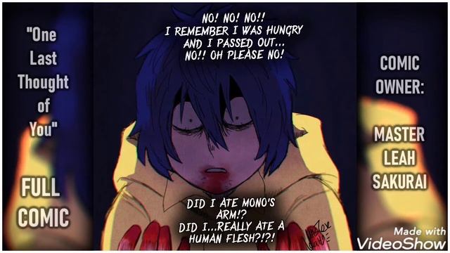 little nightmares comic: one last thought of you. @Master Leah Sakurai. смотреть онлайн