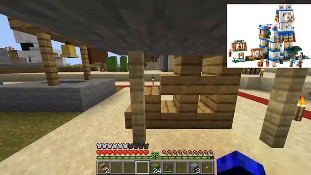 Building Lego Minecraft Sets... IN MINECRAFT (Squads Style). смотреть онлайн