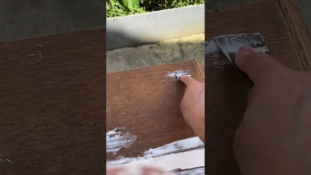 Была у бабули вот такая тумба. Мне захотелось ее перекрасить. смотреть онлайн