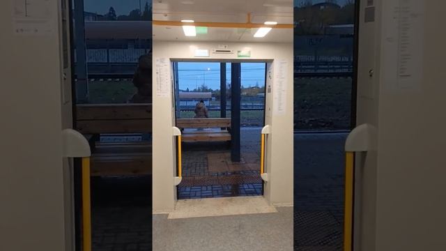 Осторожно двери закрываются следующая остановка Кучино.ЭП2Д 0141 смотреть онлайн