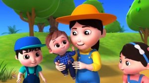 Old Macdonald Had A Farm + More Nursery Rhymes and Cartoons for Kids