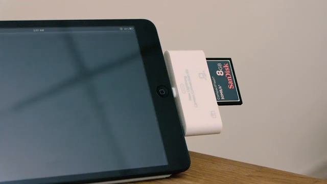 Lightning Card Reader for iPads mini and 4 смотреть онлайн