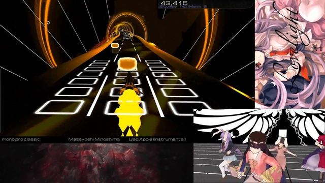 [Audiosurf 2] Masayoshi Minoshima - Bad Apple Instrumental [Mono Pro] смотреть онлайн