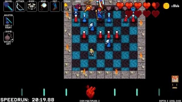 Crypt Of The Necrodancer AMPLIFIED - Cadence Gameplay (All Zones Mode)