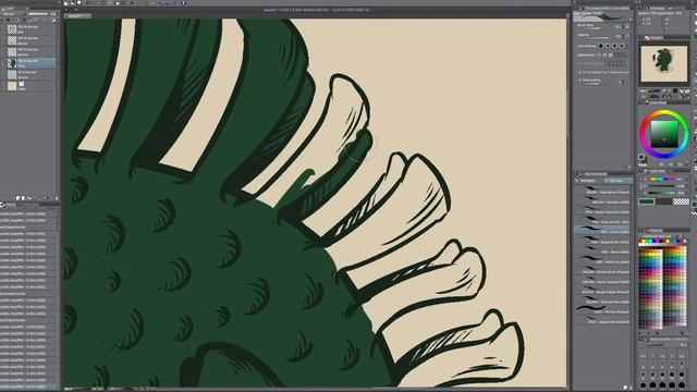 Drawing Greedo in Clip Studio Paint - Time Lapse смотреть онлайн