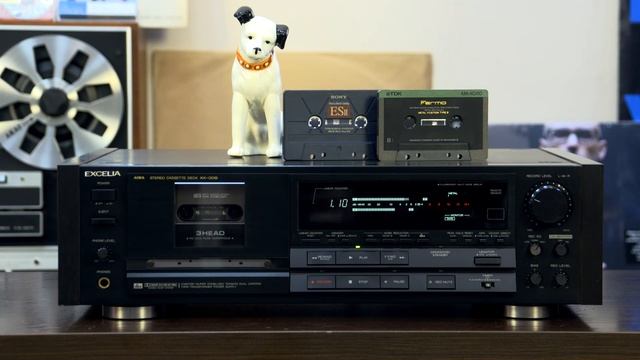 AIWA/EXCELIA XK-009 ￥89,900(1988年頃), 20Hz～22kHz, 95dB(dbx-NR On、メタルテープ)