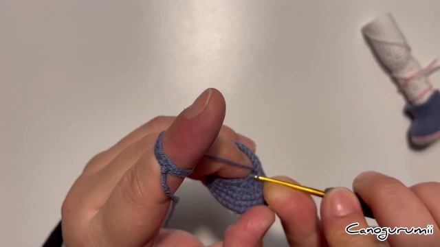 Amigurumi Şirin Bebek💙1/4 Eng Subtitle(kol,bacak,arm,leg)Amigurumi Doll,Amigurumi Tutorial,knitting