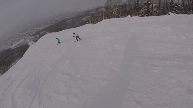 Трассы Запад и Спортивная, Горный воздух, о.Сахалин 07 января 2016 года смотреть онлайн