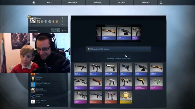 CS GO Chroma Case 2 Openings with my son смотреть онлайн
