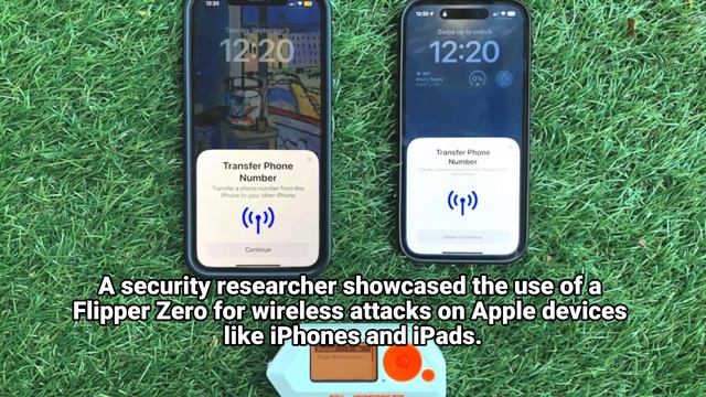 iPhone Alert: Flipper Zero Hacks Apple Devices via Fake Bluetooth Notifications смотреть онлайн