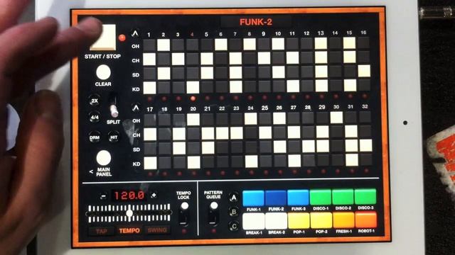 FUNK BOX - old classic drum machines for iOS!! Incredible... смотреть онлайн