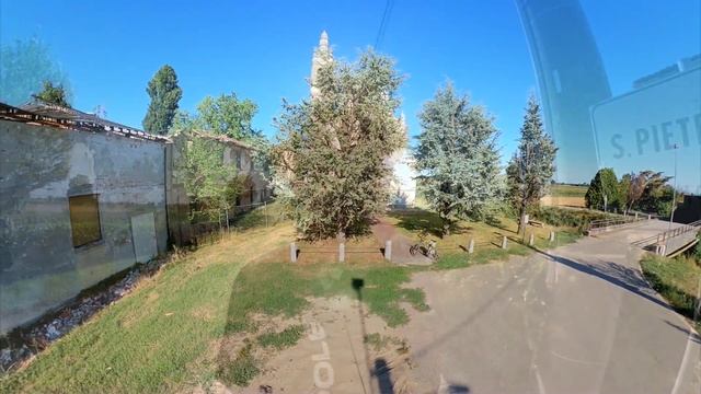 In bicicletta San Pietro Mendicate -Irrigazione a Pioggia campagna Cremonese смотреть онлайн