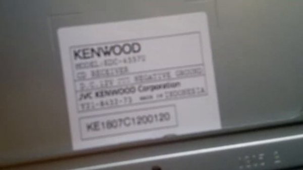 KENWOOD KDC-4557U