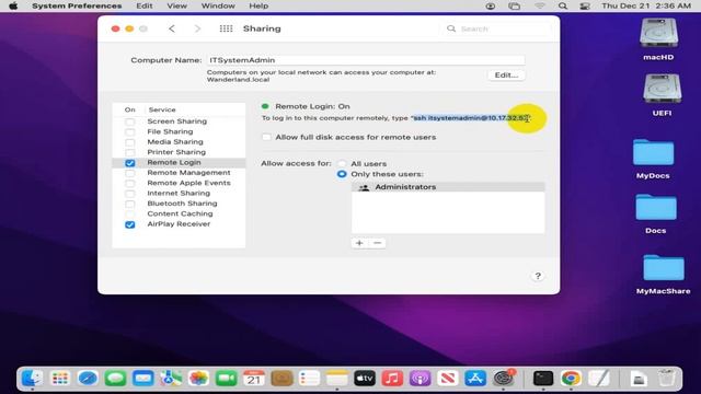 How to Turn On Remote Login On Mac Book Air смотреть онлайн