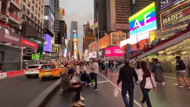 NEW YORK CITY Walking Tour: “LIVE “24/7 APPLE ST⭕️RE TO TIMES SQUARE,Saturday June 18, 2022 смотреть онлайн