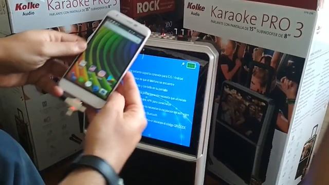 Kolke Parlante KARAOKE KPB-298 Conexión al celular смотреть онлайн
