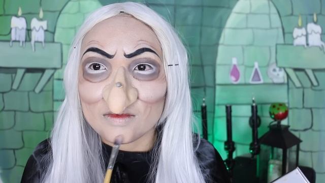 Snow White 'Witch' Makeup Tutorial смотреть онлайн