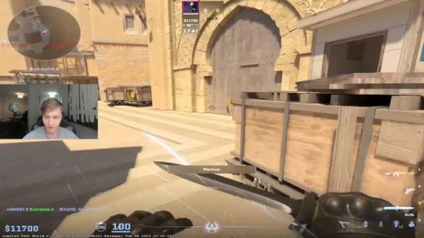 MONESY testing MIRAGE IN CS2 - nades and tricks (w NIKO HUNTER HOOXI)