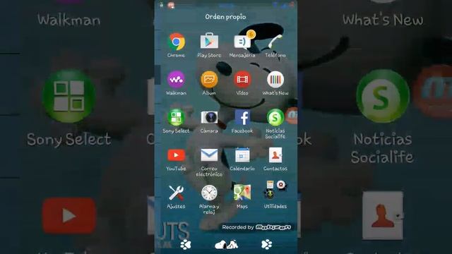 Tema xperia "snoopy" смотреть онлайн