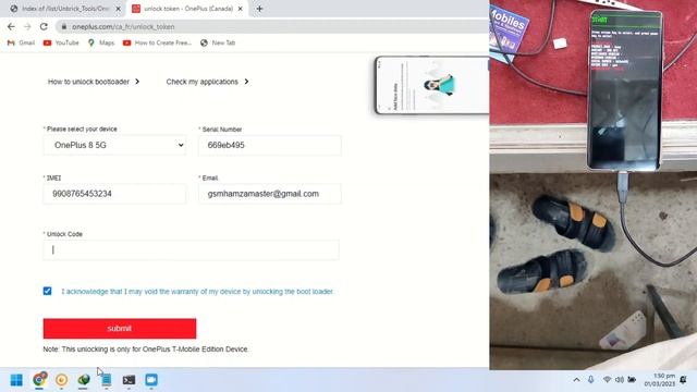 Oneplus Unlock Bootloader instant | no need 7 day wait | T Mobile unlock Bootloader | KB2007 unlock смотреть онлайн