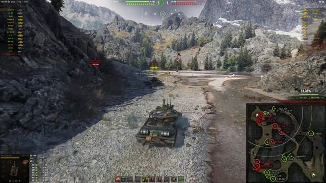 WZ 111 5A! Перевал. Игра на победу, проламываем оборону! смотреть онлайн