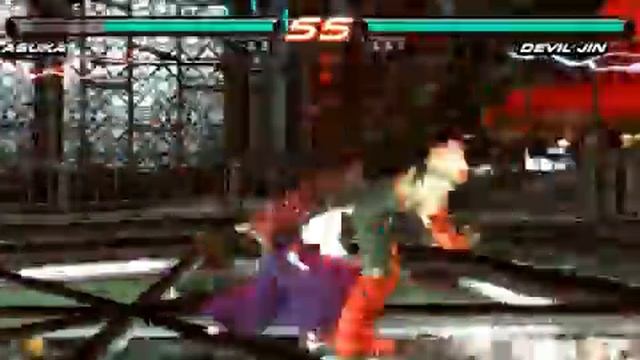 Tekken 6 PSP - gameplay footage 2 смотреть онлайн