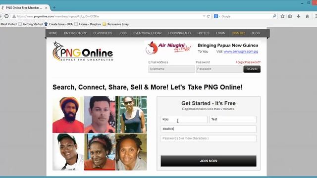 PNG Online - How to Register for an Account смотреть онлайн