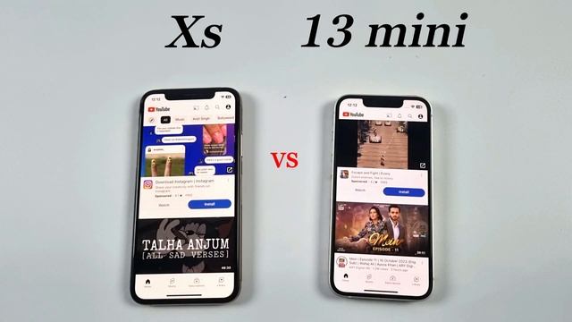 iPhone Xs Vs iPhone 13 Mini - SPEED TEST (2023) смотреть онлайн