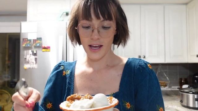 *NEW* THANKSGIVING DESSERT IDEAS! *EASY* CROCKPOT APPLE CRISP & CUSTARD PIE! 2022 THANKSGIVING! смотреть онлайн