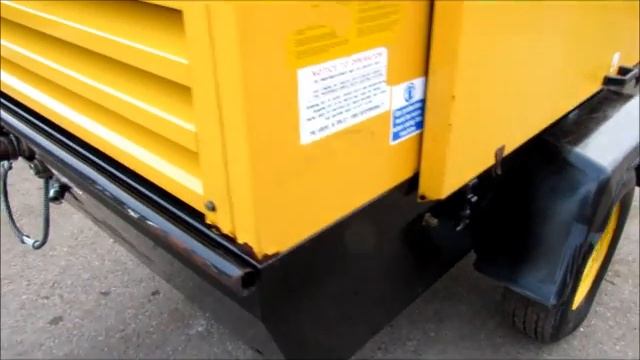 ATLAS COPCO XAS 136DD 2007 COMPRESSOR WALKROUND & DEMO смотреть онлайн