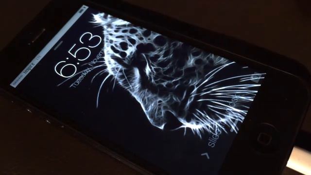 iOS7 Lock Screen clone on iOS6 смотреть онлайн