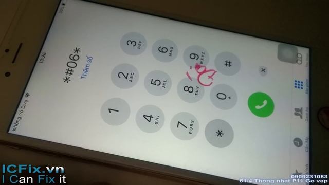 iPhone 6s Plus mất sóng *#06 mất imei смотреть онлайн